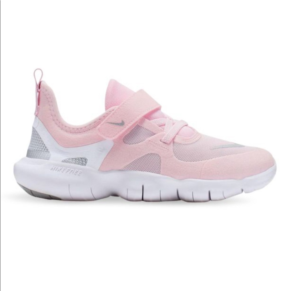 NEW Nike Free Rn 5.0 (Ps) Pink Foam kids shoes - Picture 8 of 13